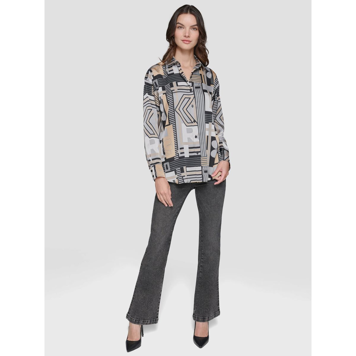 KARL LAGERFELD - Camisa con estampado