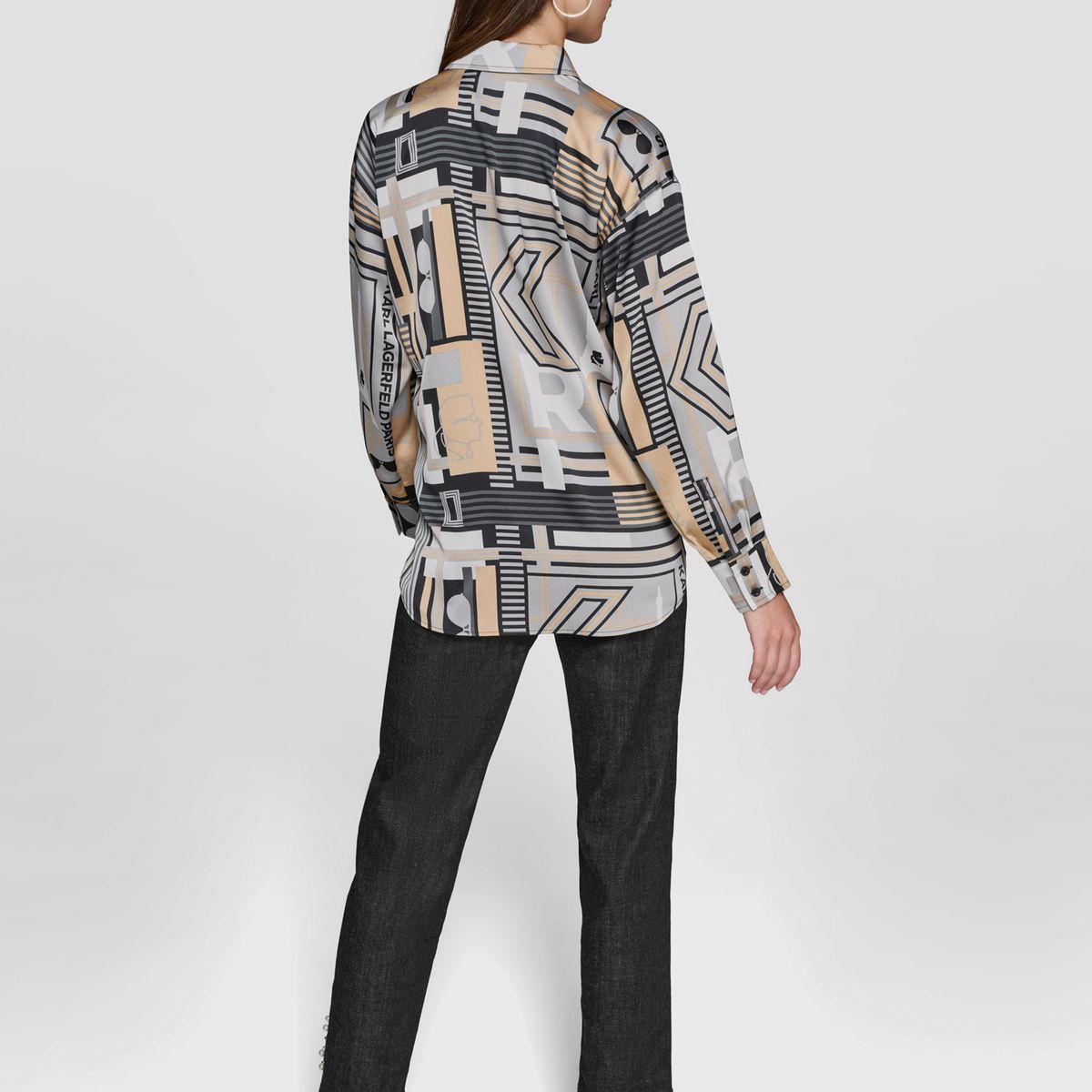 KARL LAGERFELD - Camisa con estampado