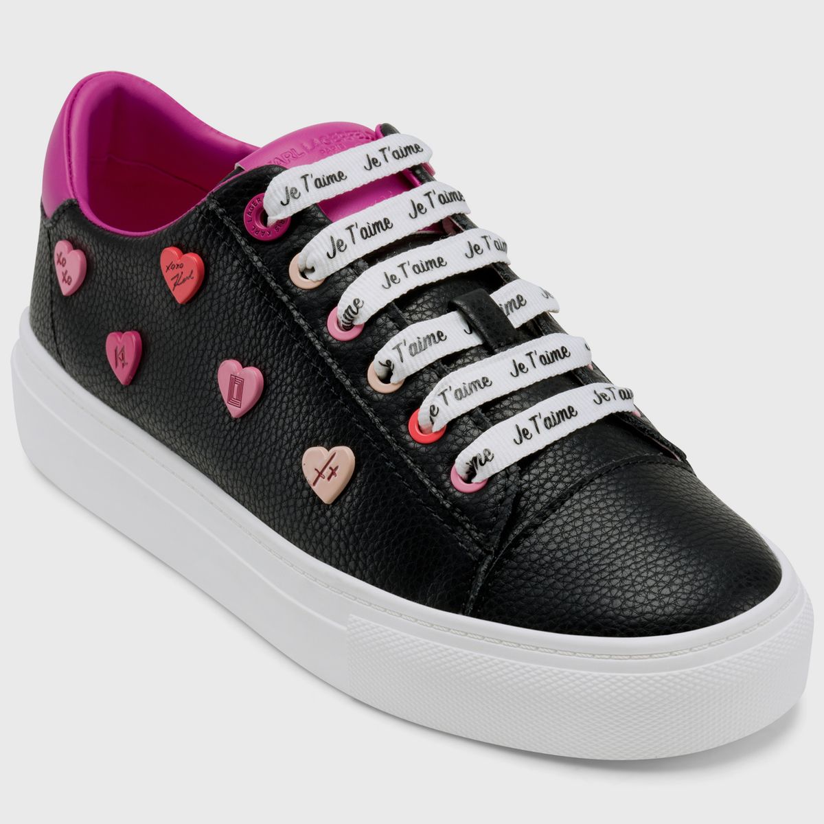 KARL LAGERFELD - Zapatillas con cordones - Cate heart pins