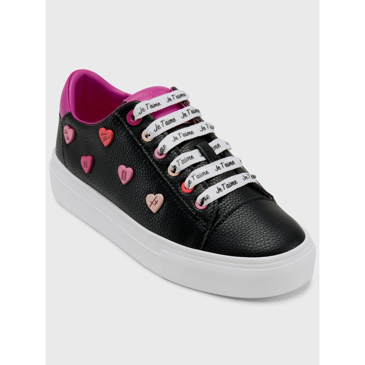 KARL LAGERFELD - Zapatillas con cordones - Cate heart pins