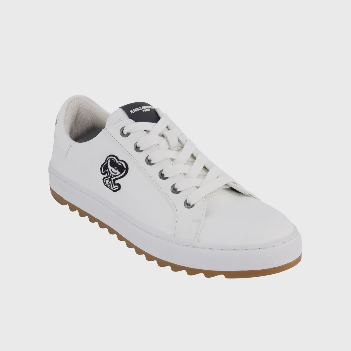 KARL LAGERFELD - Zapatillas de cuero con parche