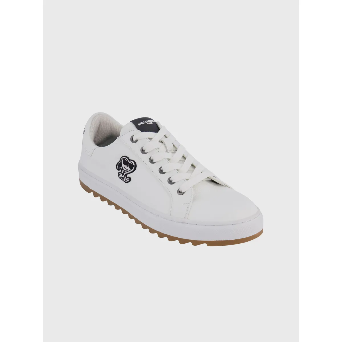KARL LAGERFELD - Zapatillas de cuero con parche