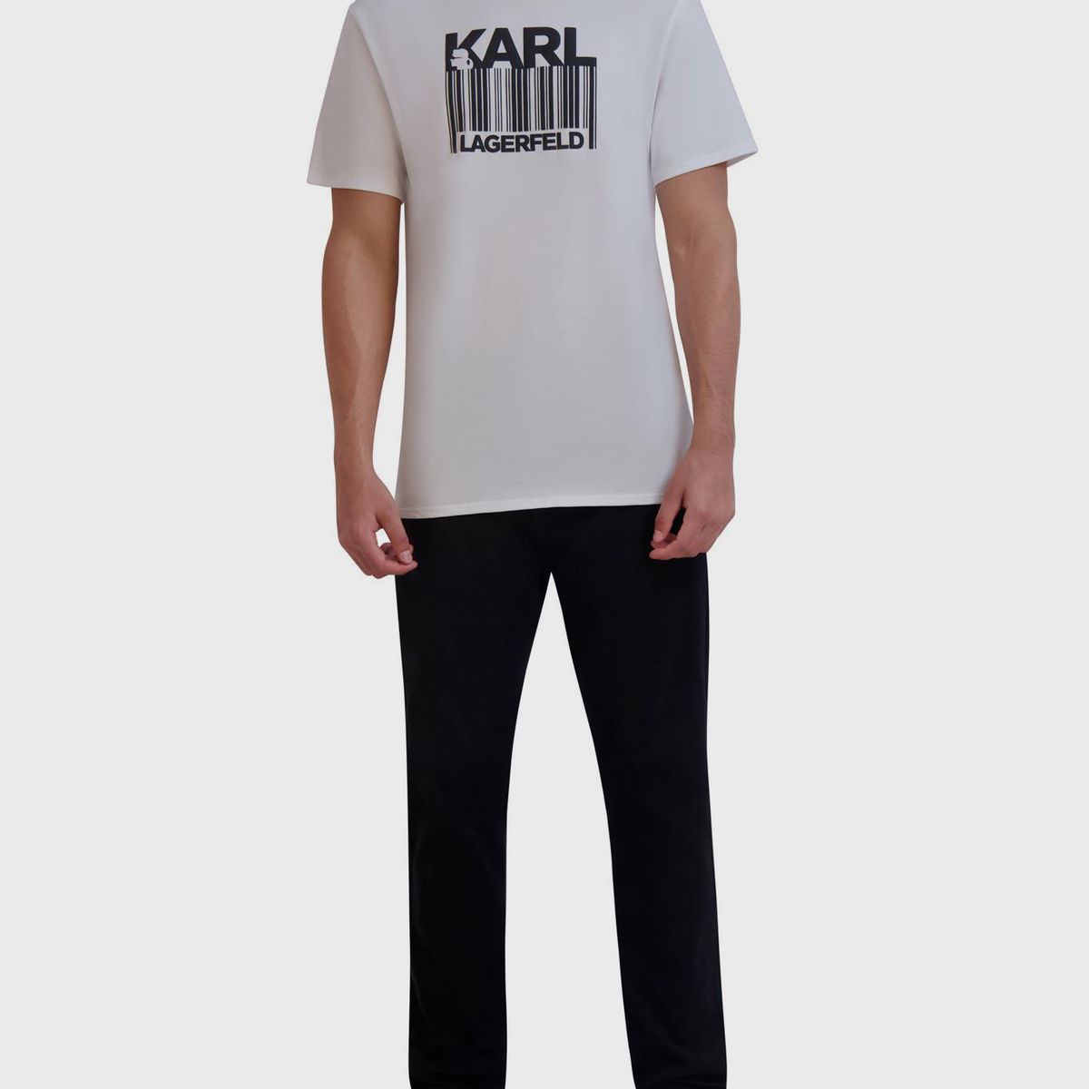 KARL LAGERFELD - Polera Barcode