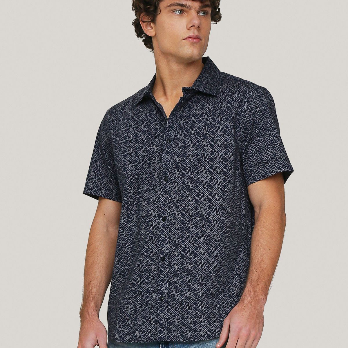 KARL LAGERFELD - Camisa KARL con estampado