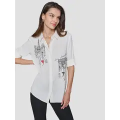 KARL LAGERFELD - Camisa con diseño urbano