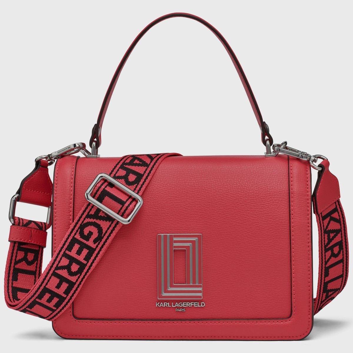 KARL LAGERFELD - Cartera cruzada con solapa - Simone