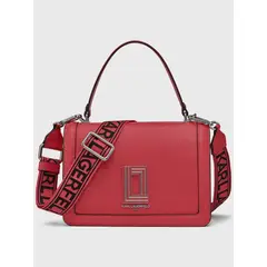KARL LAGERFELD - Cartera cruzada con solapa - Simone