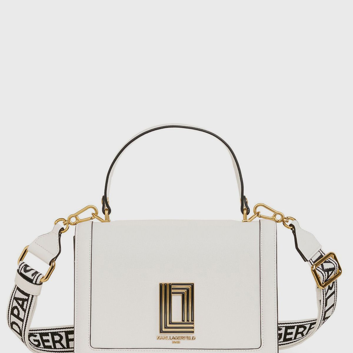 KARL LAGERFELD - Cartera cruzada con solapa - Simone