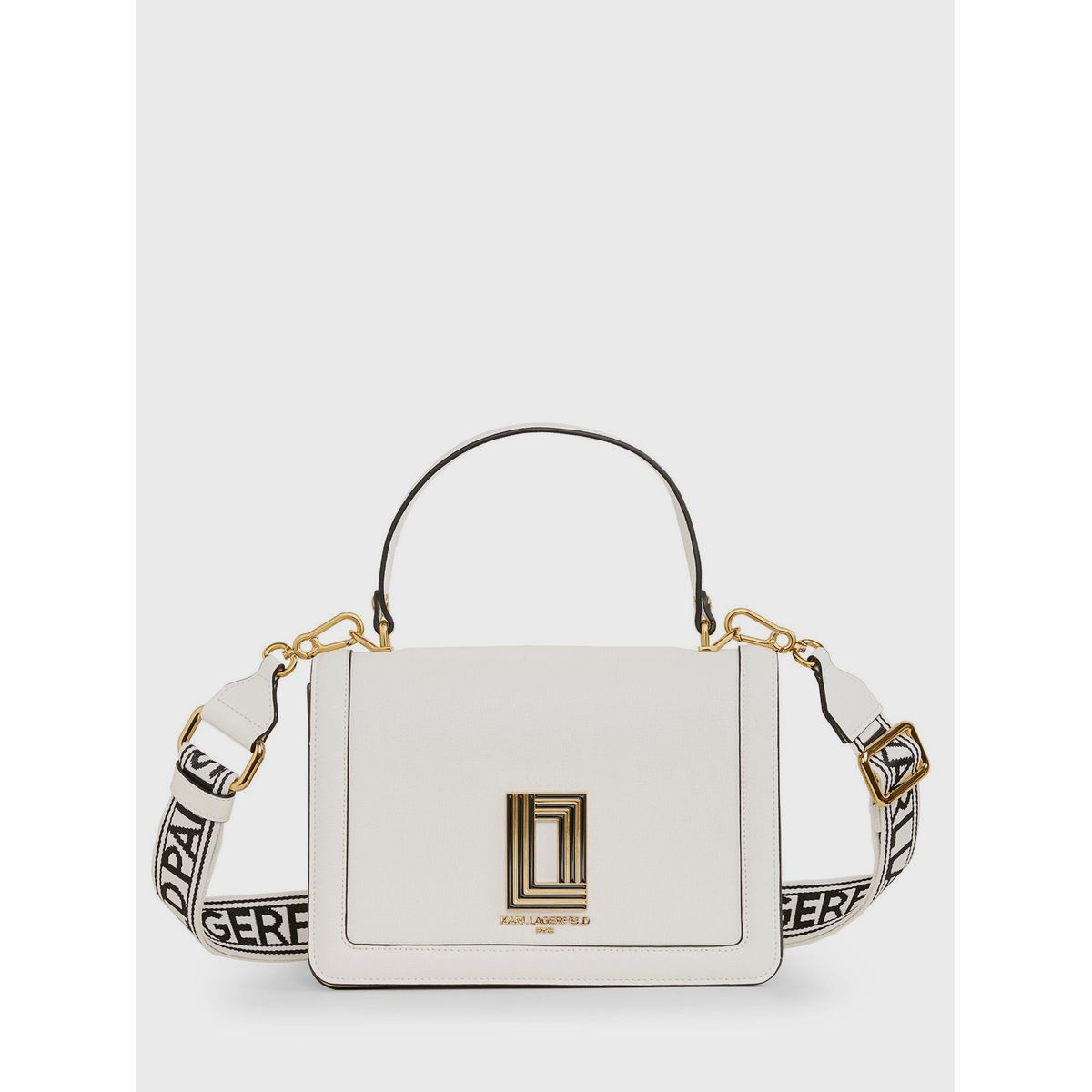 KARL LAGERFELD - Cartera cruzada con solapa - Simone