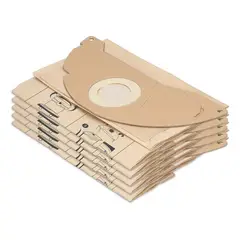 GENERICO - Kit 5 Bolsa De Papel Para Aspiradora Karcher A Wd2 Mv2
