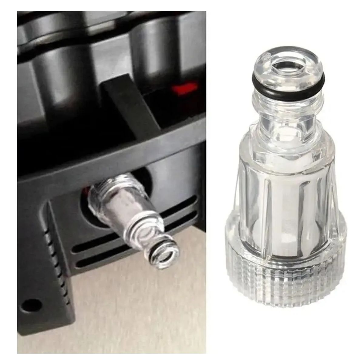 GENERICO - Kit 2 Filtros De Agua Para Hidrolavadoras Karcher Bauker