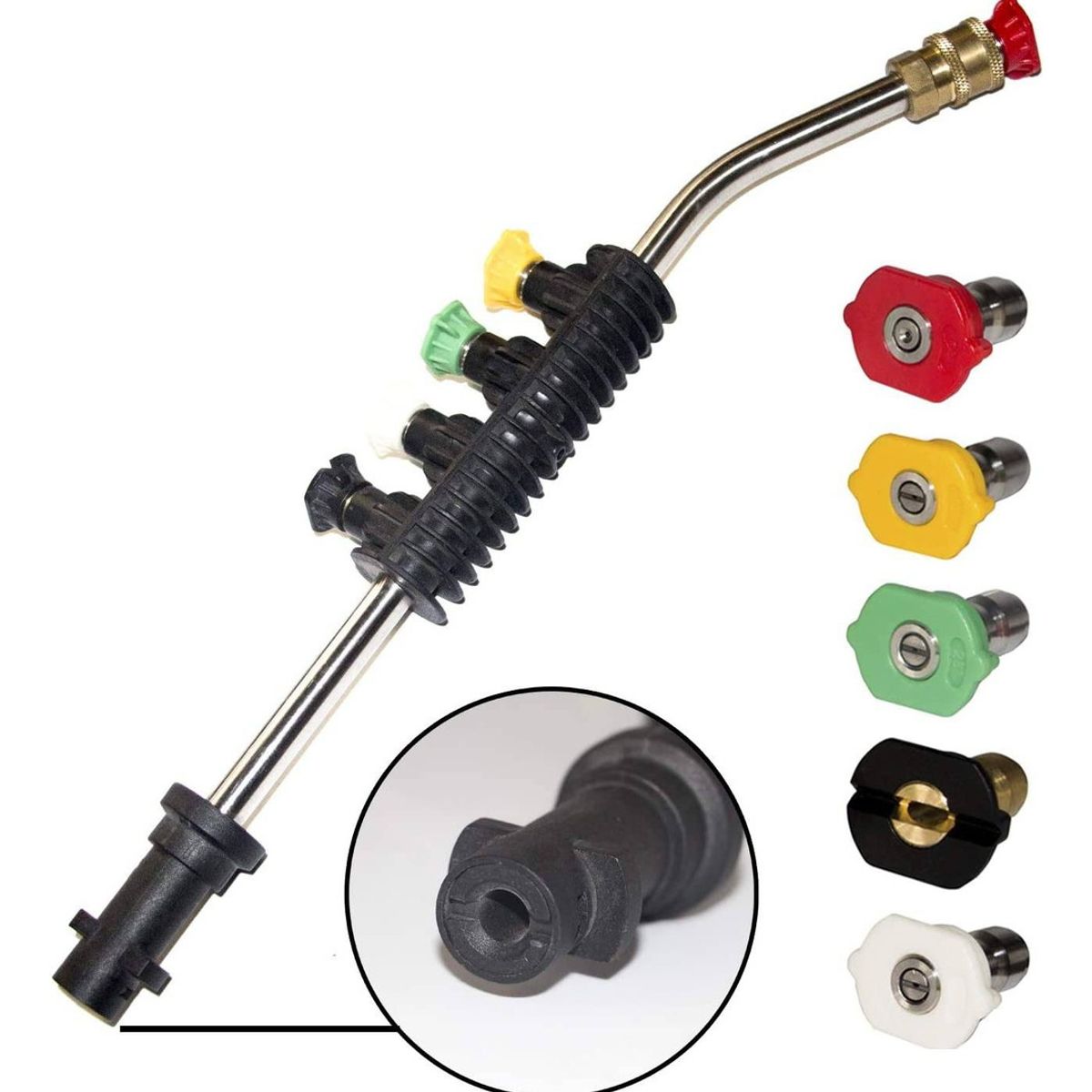 GENERICO - Lanza Presion + Boquillas Para Hidrolavadora Karcher K K1-k7
