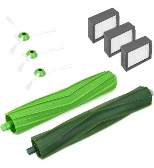 GENERICO Kit Pack Repuestos Para Roomba I7 E5 E6 Nuevos - Mundo Tec