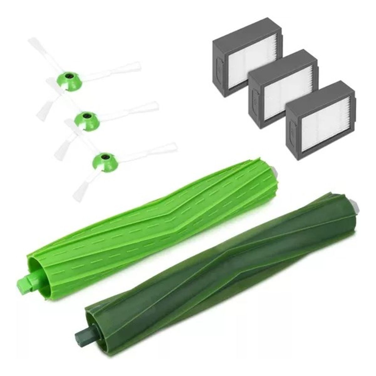 GENERICO - Kit Pack Repuestos Para Roomba I7 E5 E6 Nuevos - Mundo Tec