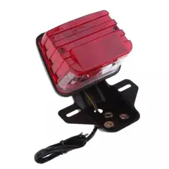 GENERICO - Foco trasero para Moto Cg base Negra