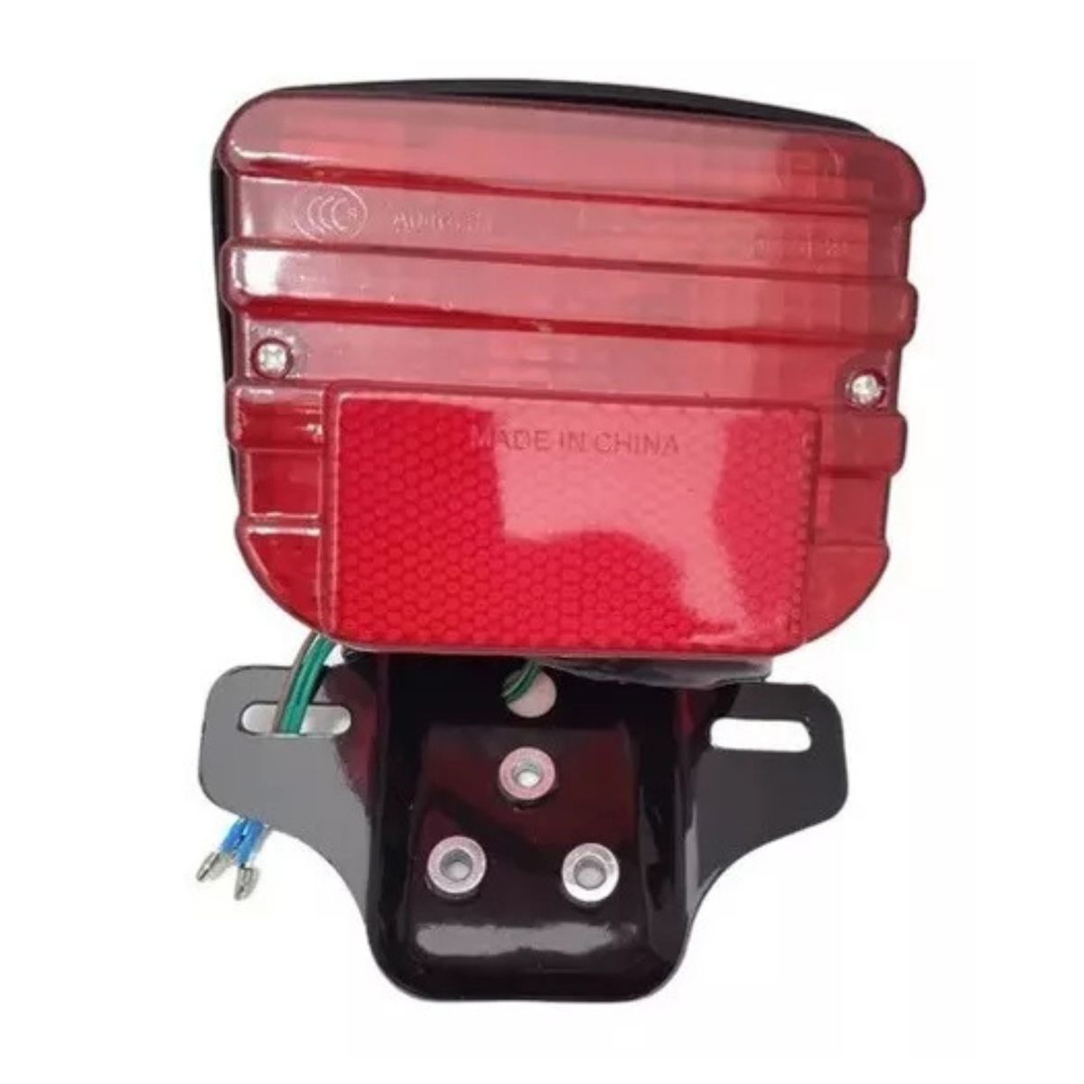 Foco trasero para Moto Cg base Negra, marca GENERICO - Foto 2