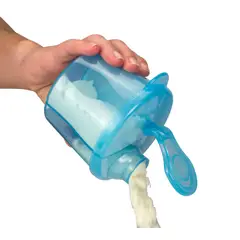 DR BROWNS - Dispensador Dosificador De Leche En Polvo Dr Brown´s Celeste