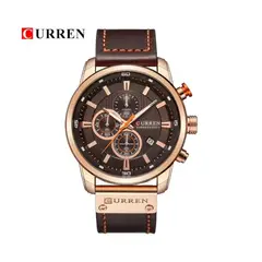 CURREN - Reloj 8291 Hombre Elegante Lujo
