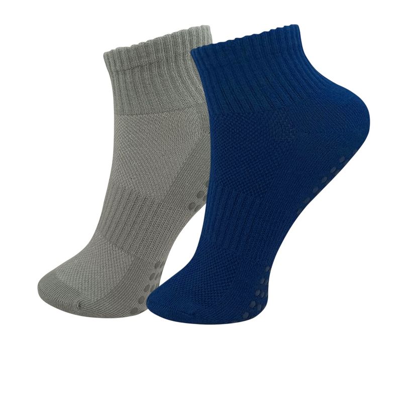 GARSIL - X6 Calcetines Mujer Antideslizantes Sin Costuras - Yoga Fitness