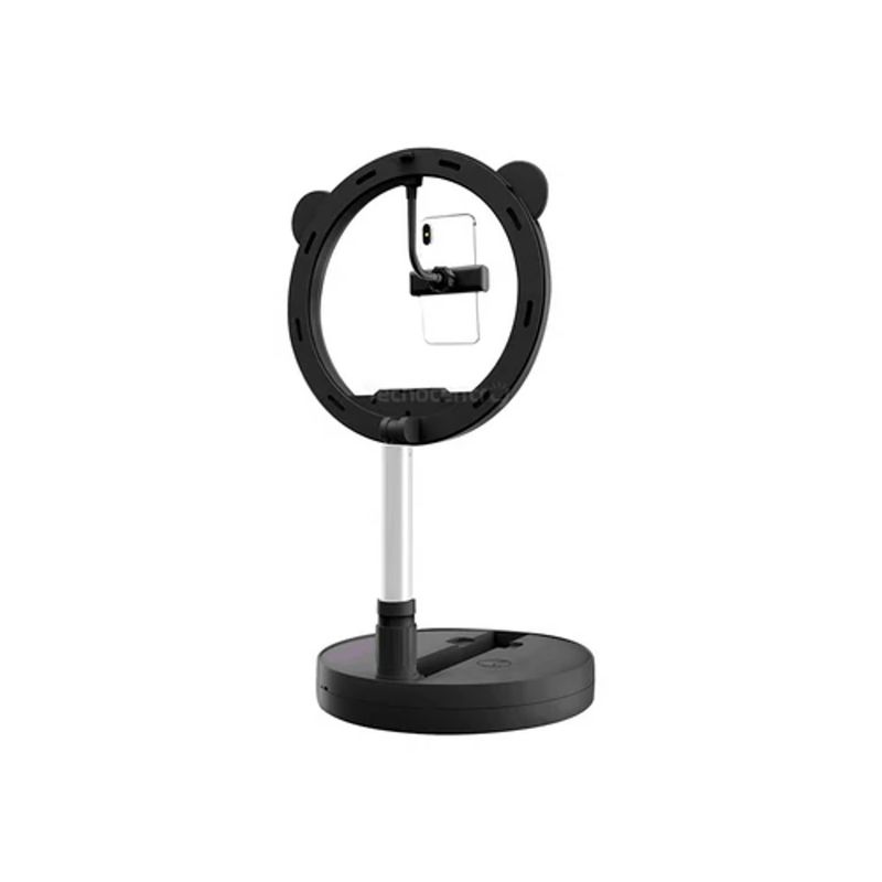 MOVI - ARO DE LUZ LED PORTATIL CON BASE REDONDA