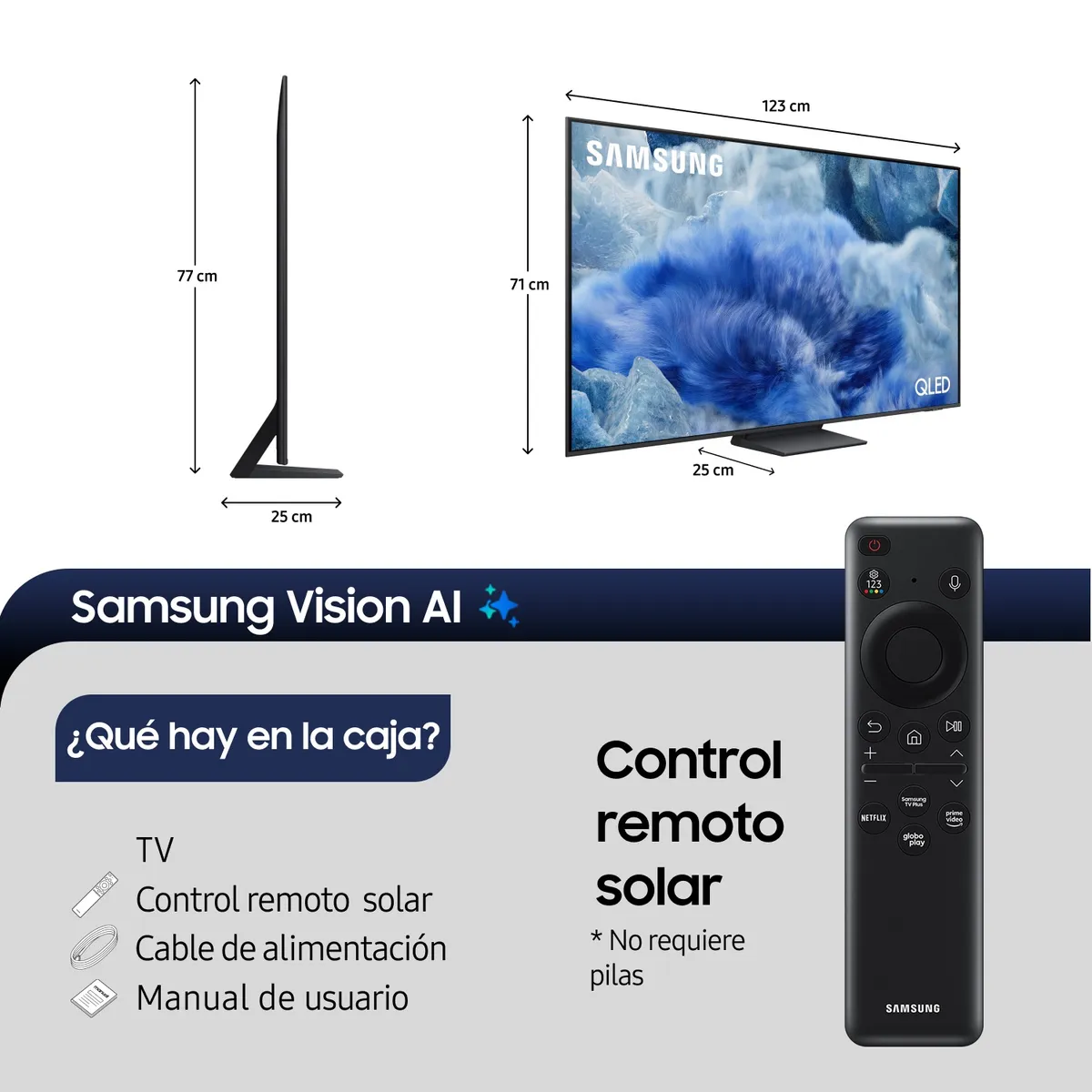SAMSUNG - 55 QLED Q8F 4K Vision AI Smart TV 2025