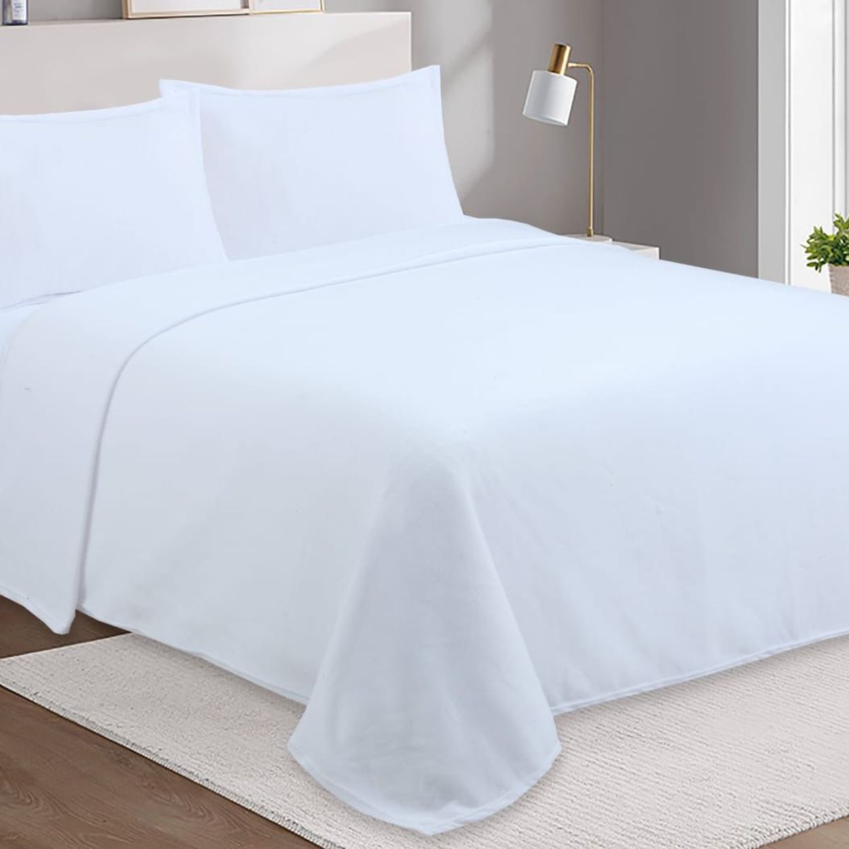 GENERICO - juego sabana polar 2p lisa color