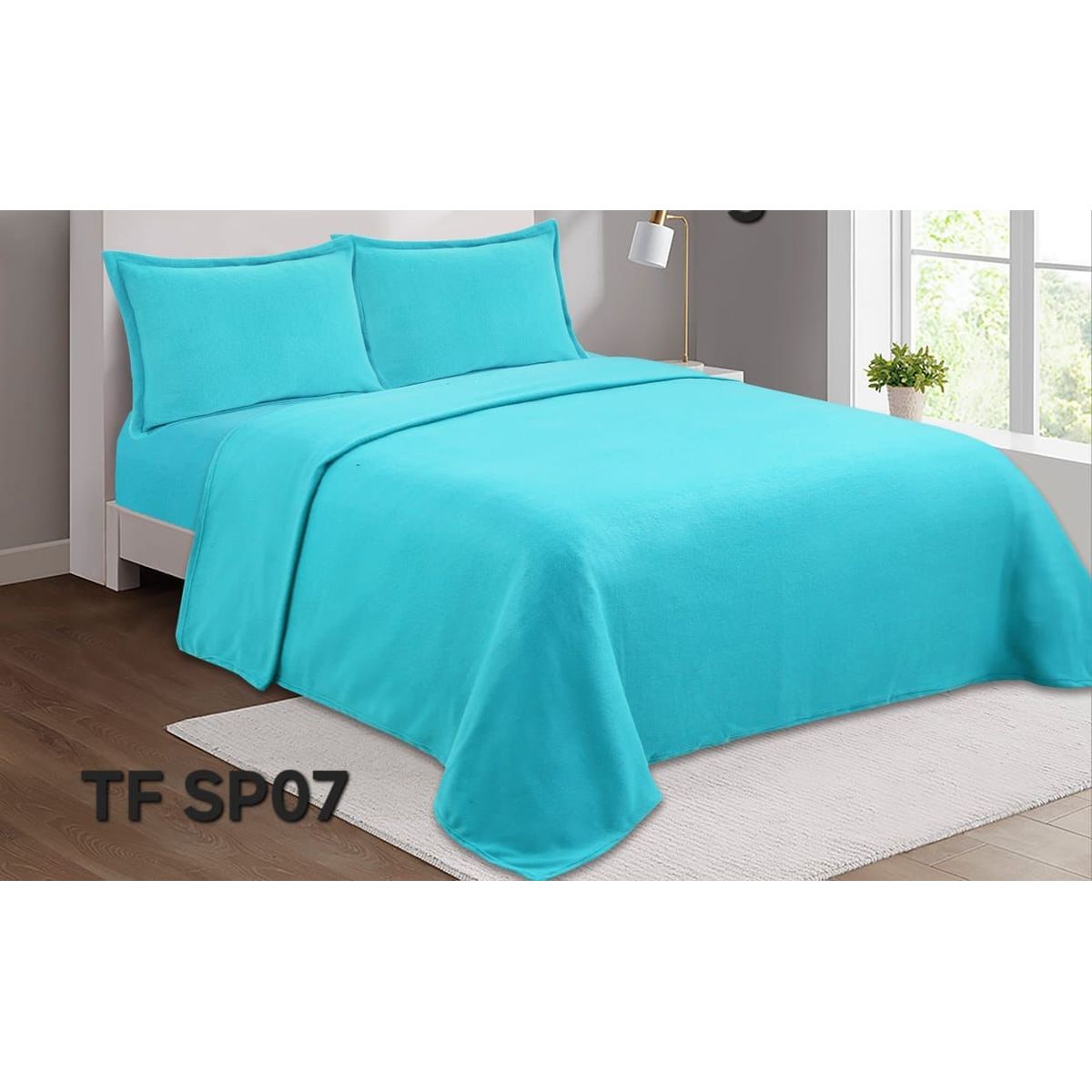 GENERICO - juego sabana polar 2p lisa color