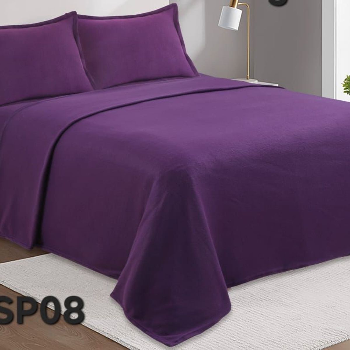 GENERICO - juego sabana polar 2p lisa color