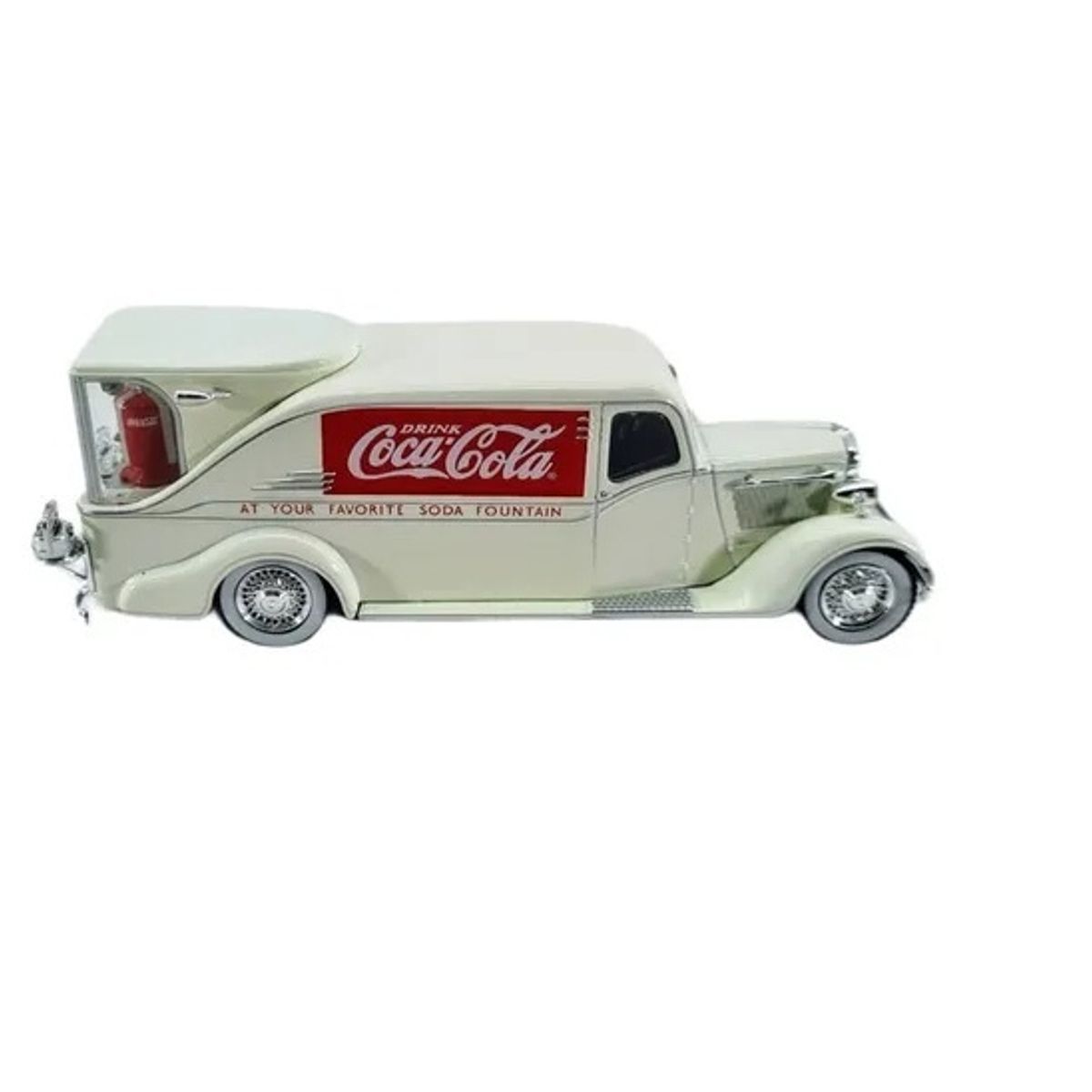 MOTORMAX - Camión Fontaine Dodge Kh-32 1934 Coca Cola Esc. 1:43 Color Beige