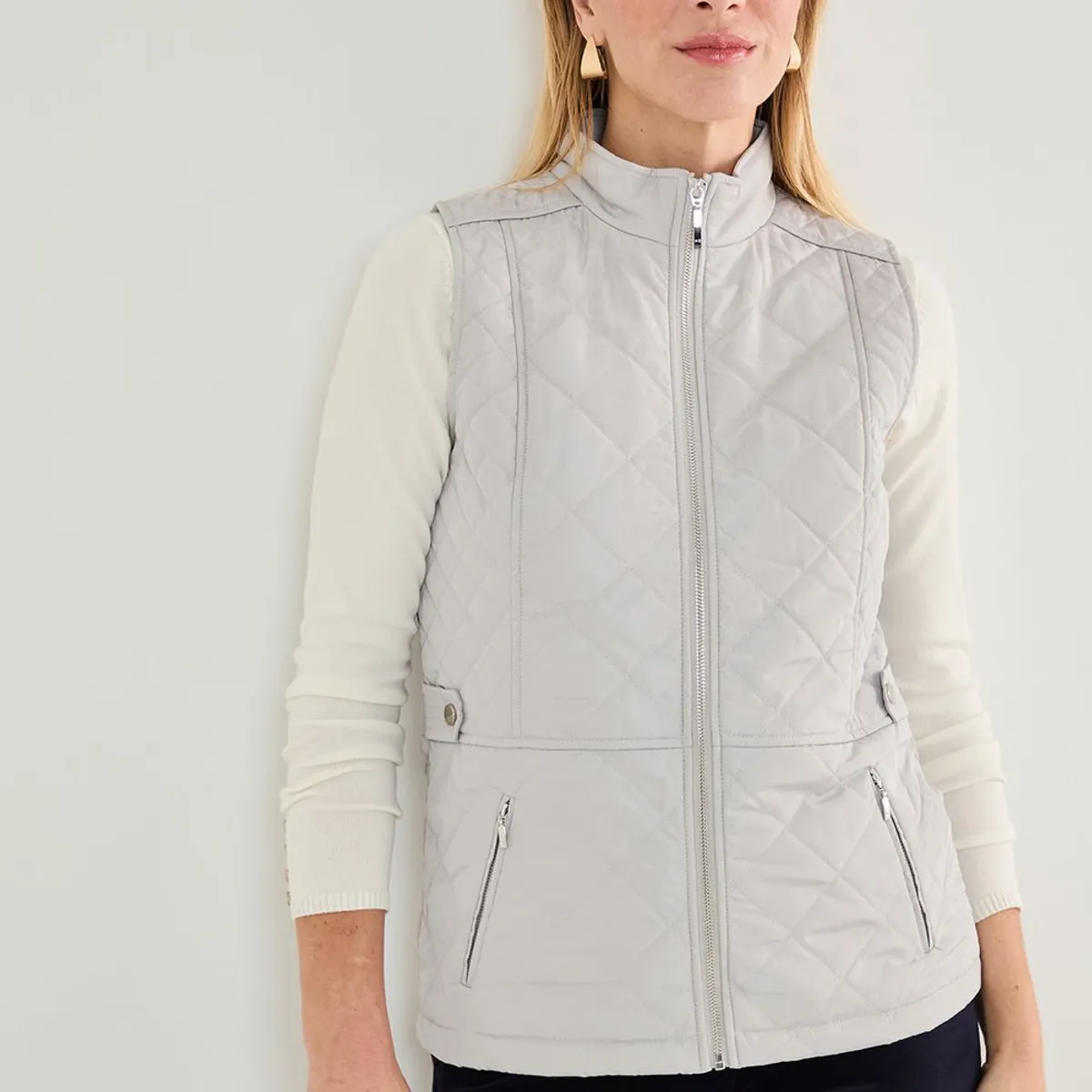 MA GRIFFE - Parka Gris Mujer Magriffe
