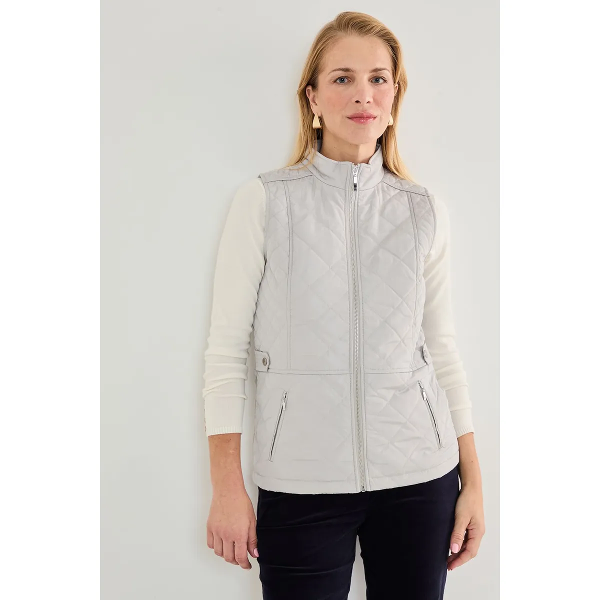 MA GRIFFE - Parka Gris Mujer Magriffe