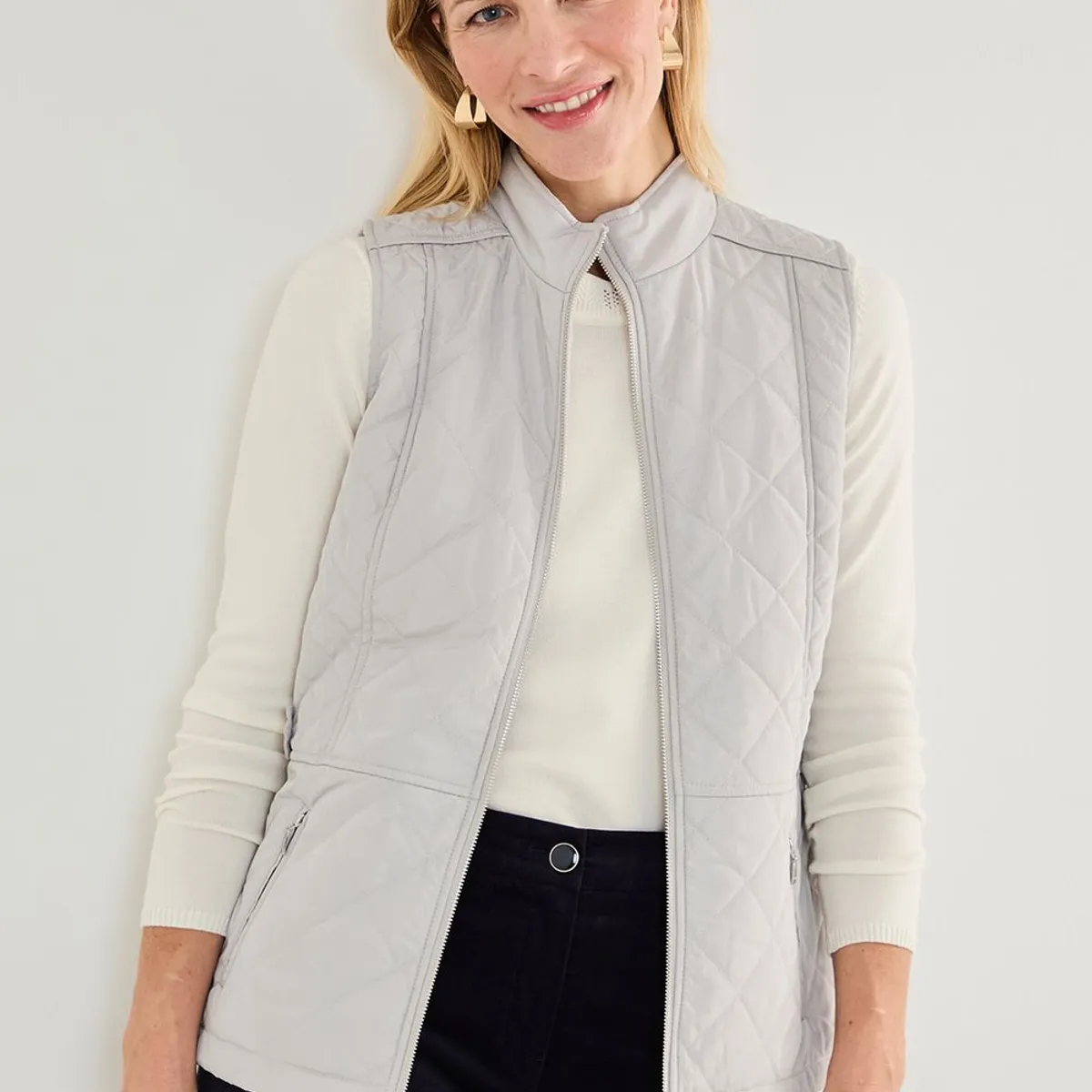 MA GRIFFE - Parka Gris Mujer Magriffe