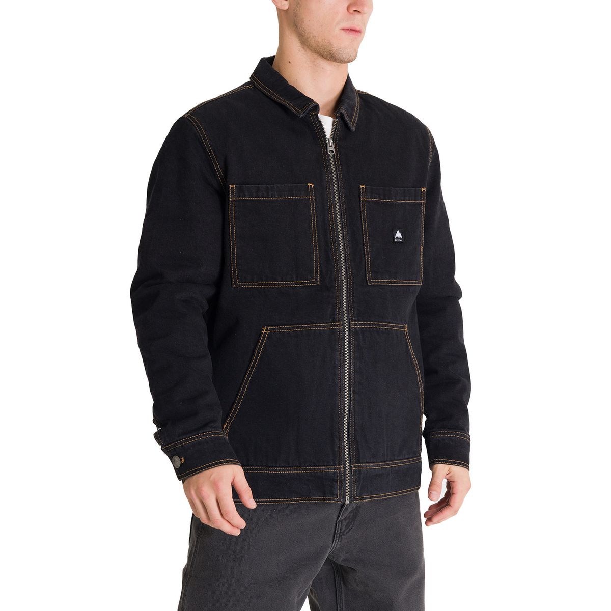 BURTON - Chaqueta Hombre Denim Jacket Gris BURTON
