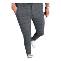 Pantalones a cuadros top venta