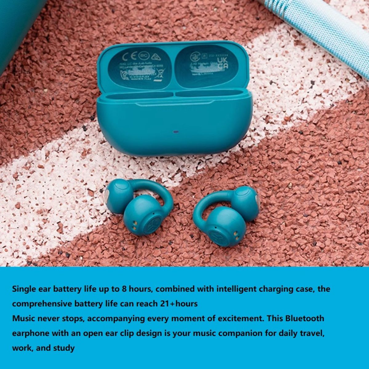 JLAB - audifonos inalambricos JLab Flex Open-Negro