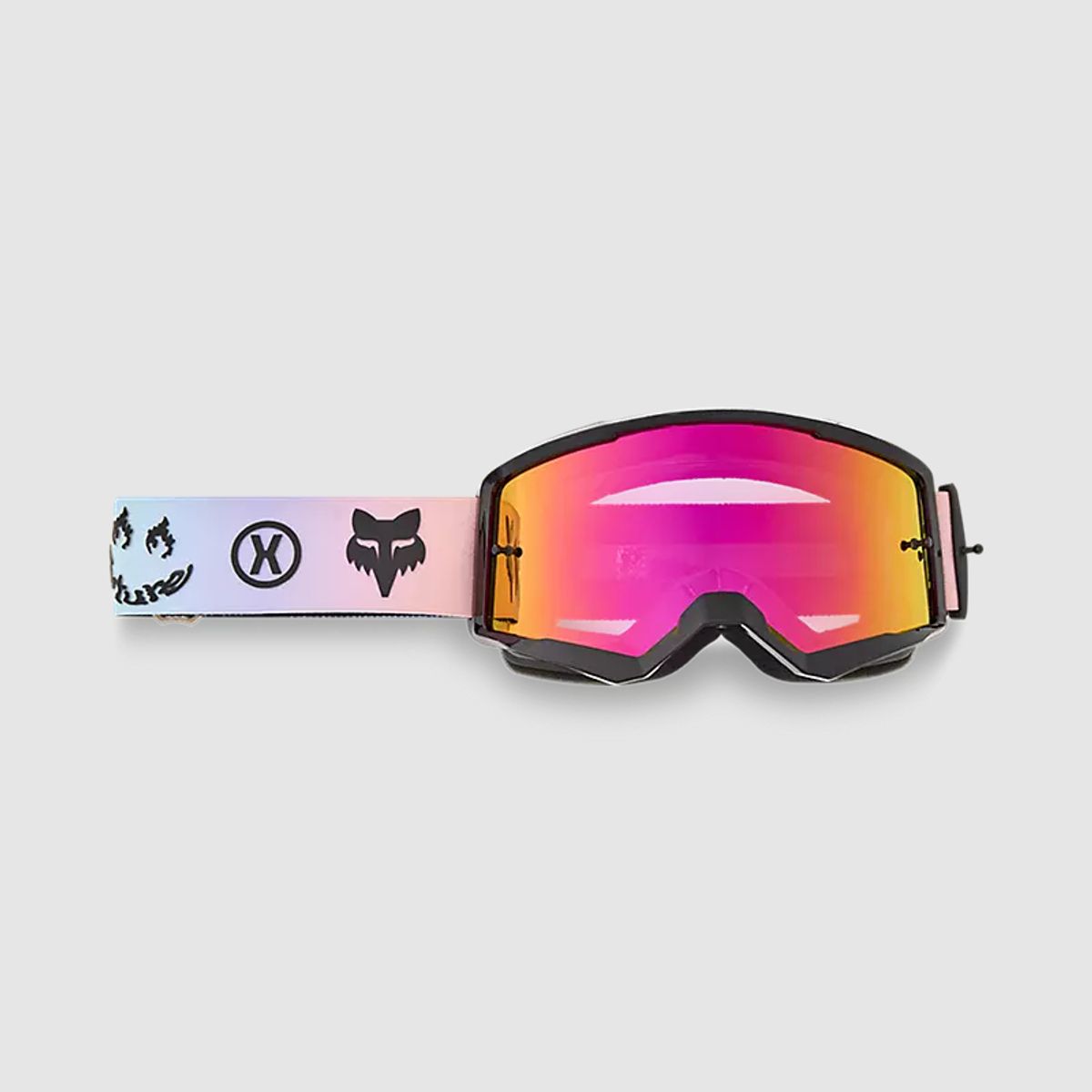 FOX - Antiparras Moto Main Hello Future AzulRosado Fox FOX