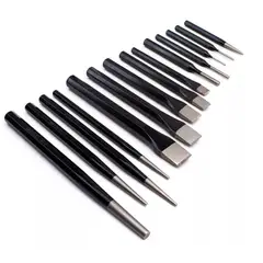 GENERICO - JGO FORMON-CINCEL METALICO 14 PCS UYUSTOOLS