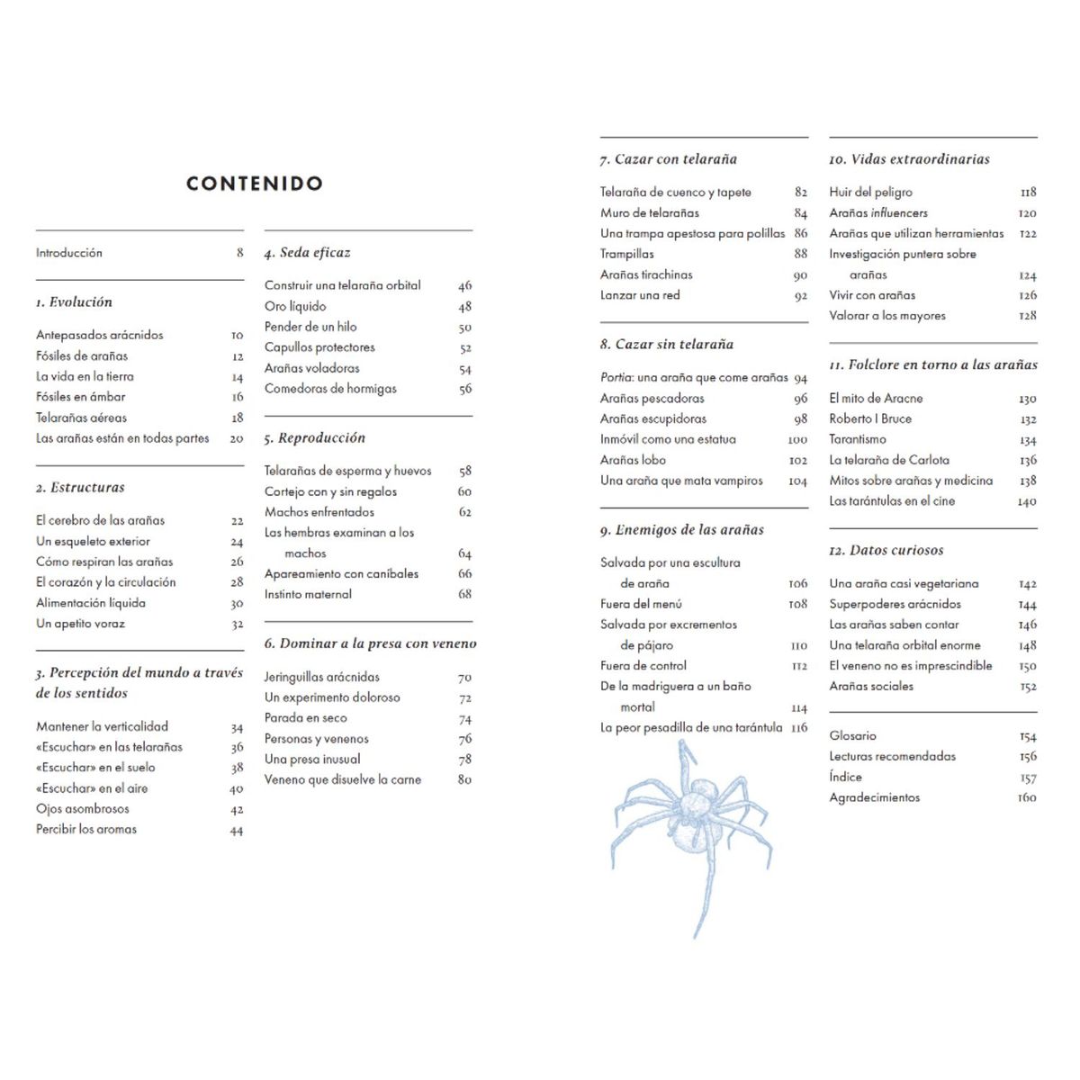 BLUME - Libro ARAÑAS - Pequeño libro de la naturaleza.