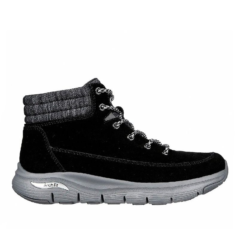 SKECHERS - Zapatillas Outdoor Skechers Mujer Arch Fit Smooth 167373-BLK