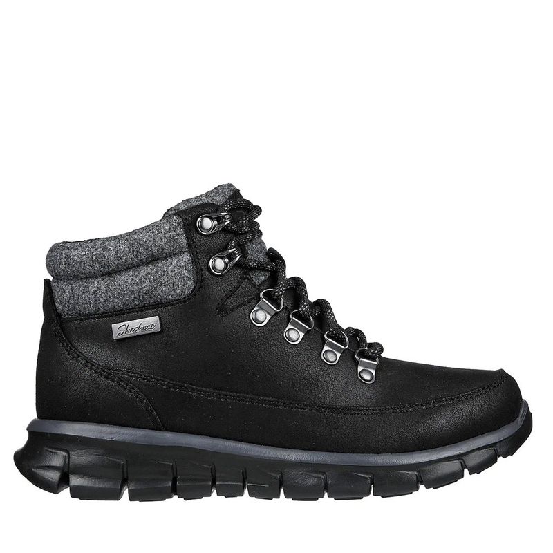 SKECHERS - Zapatillas Outdoor Mujer Water Repellent Mujer Synergy 167425-BLK