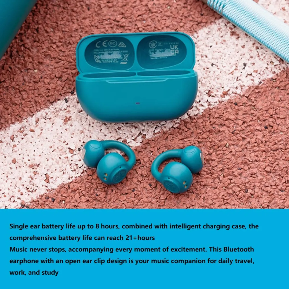 JLAB - audifonos inalambricos JLab Flex Open-Verde_