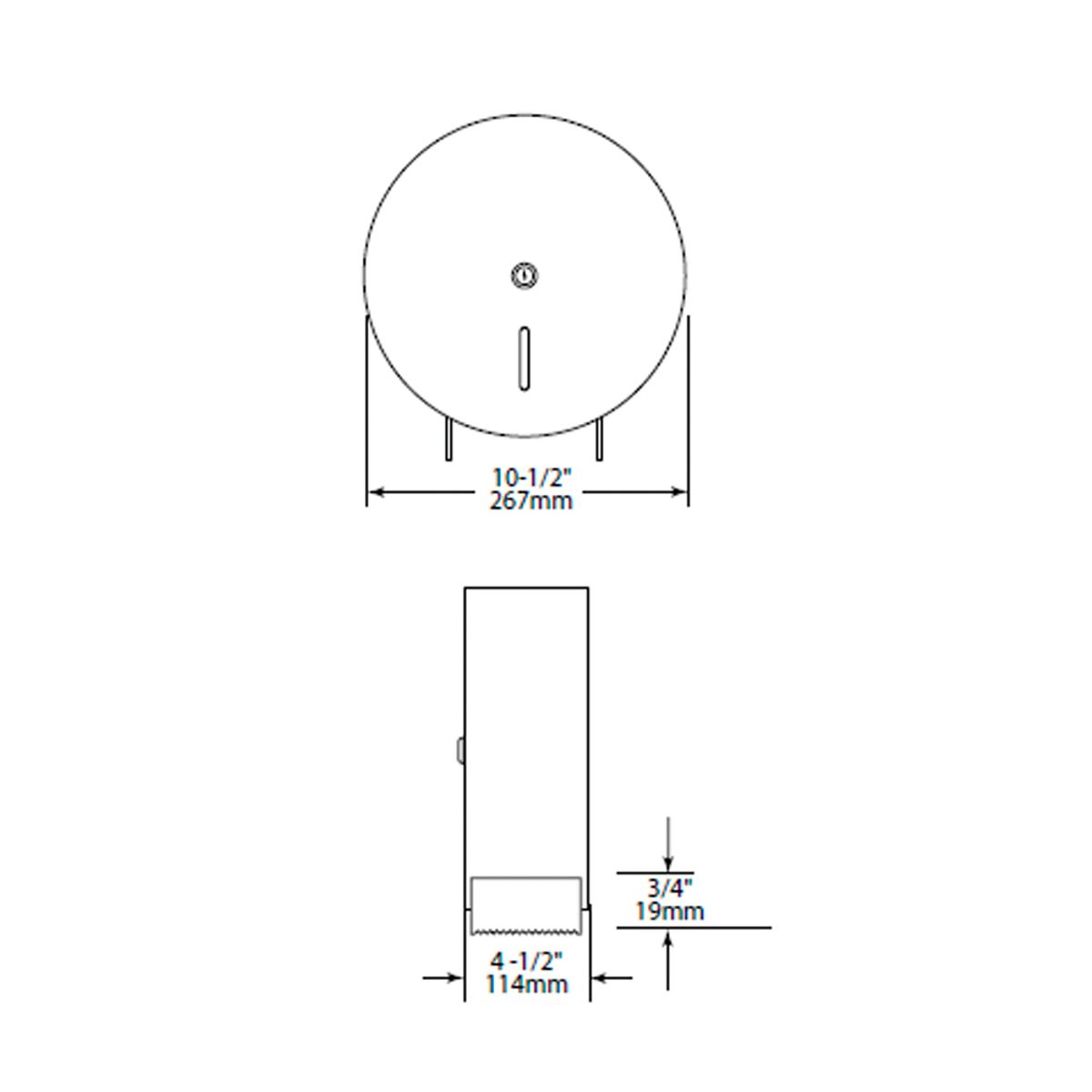 GENERICO - Porta Rollos Jumbo