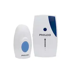 PHILCO - Timbre Inalámbrico Azul 220V Simple - Azul Marino