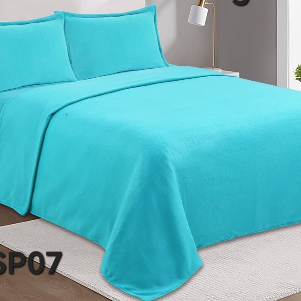 GENERICO - juego sabana polar king elastico