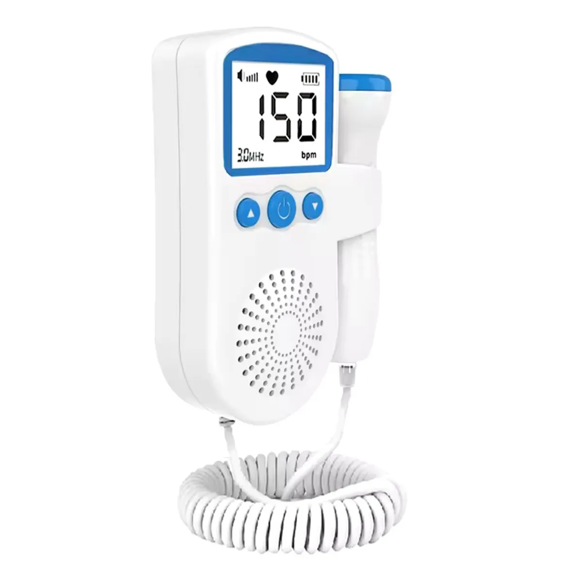 GENERICO - Monitor fetal doppler latidos fetales mas gel celeste 00168CE