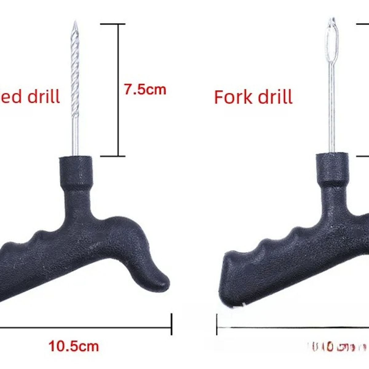 GENERICO - X2 Kit Emergencia Reparación Pinchazos Neumaticos Auto Moto