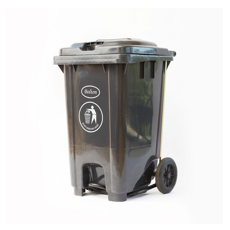 BOLTON - Contenedor Bolton con Pedal Metálico de 80 Litros