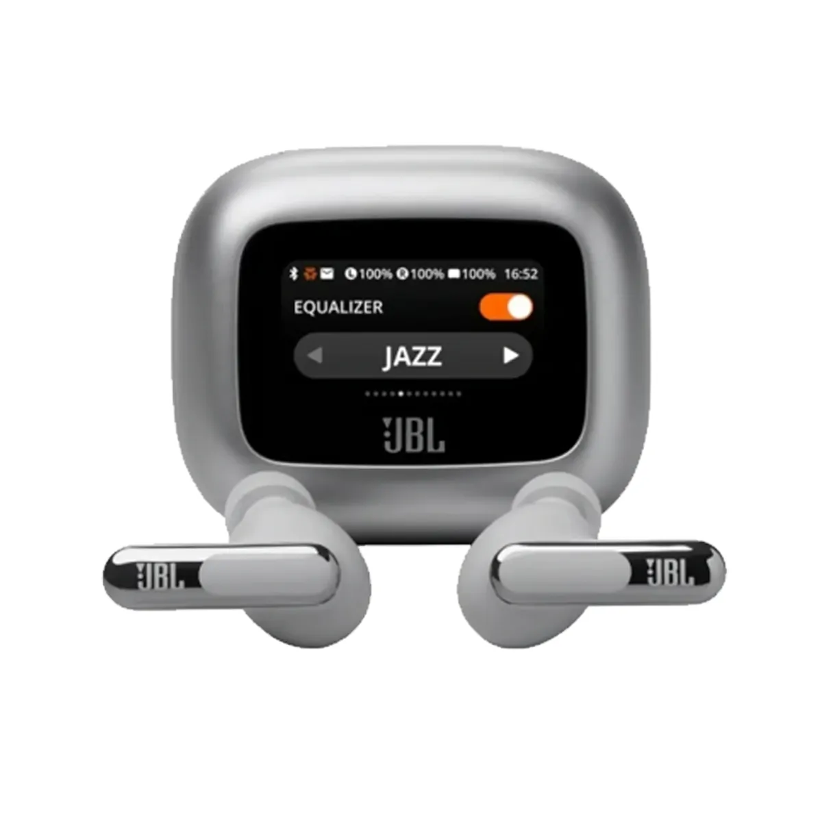 JBL - Audífonos Bluetooth JBL Live Beam 3 ANC plata_