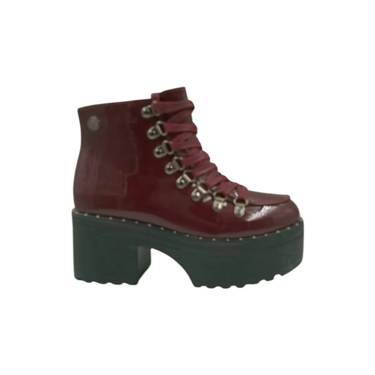 HERIEL - Botín Burdeos Charol Mujer