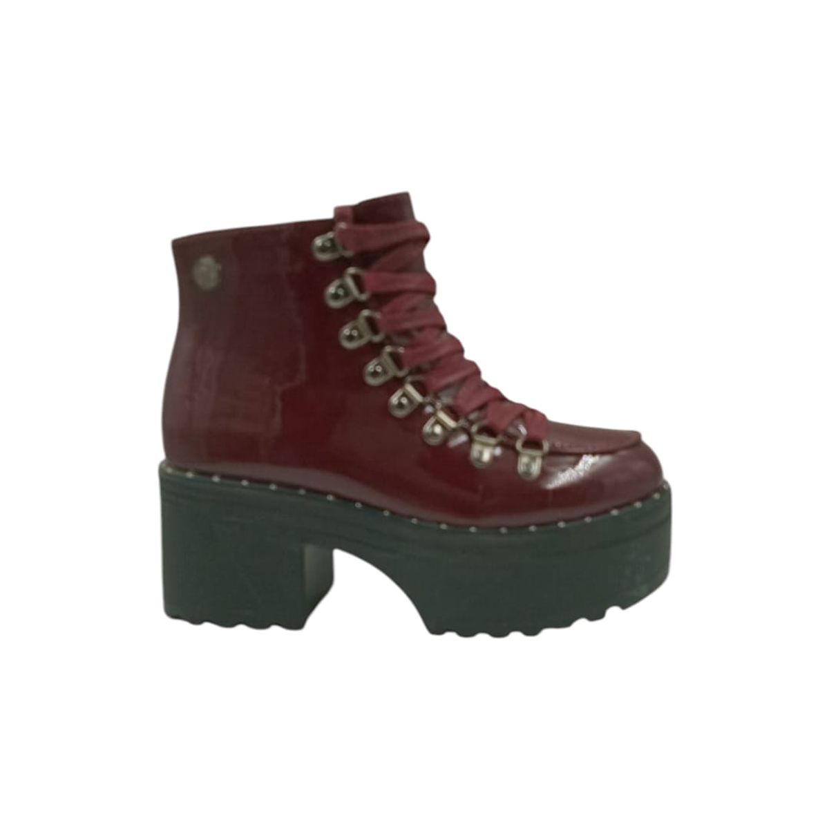 HERIEL - Botín Burdeos Charol Mujer